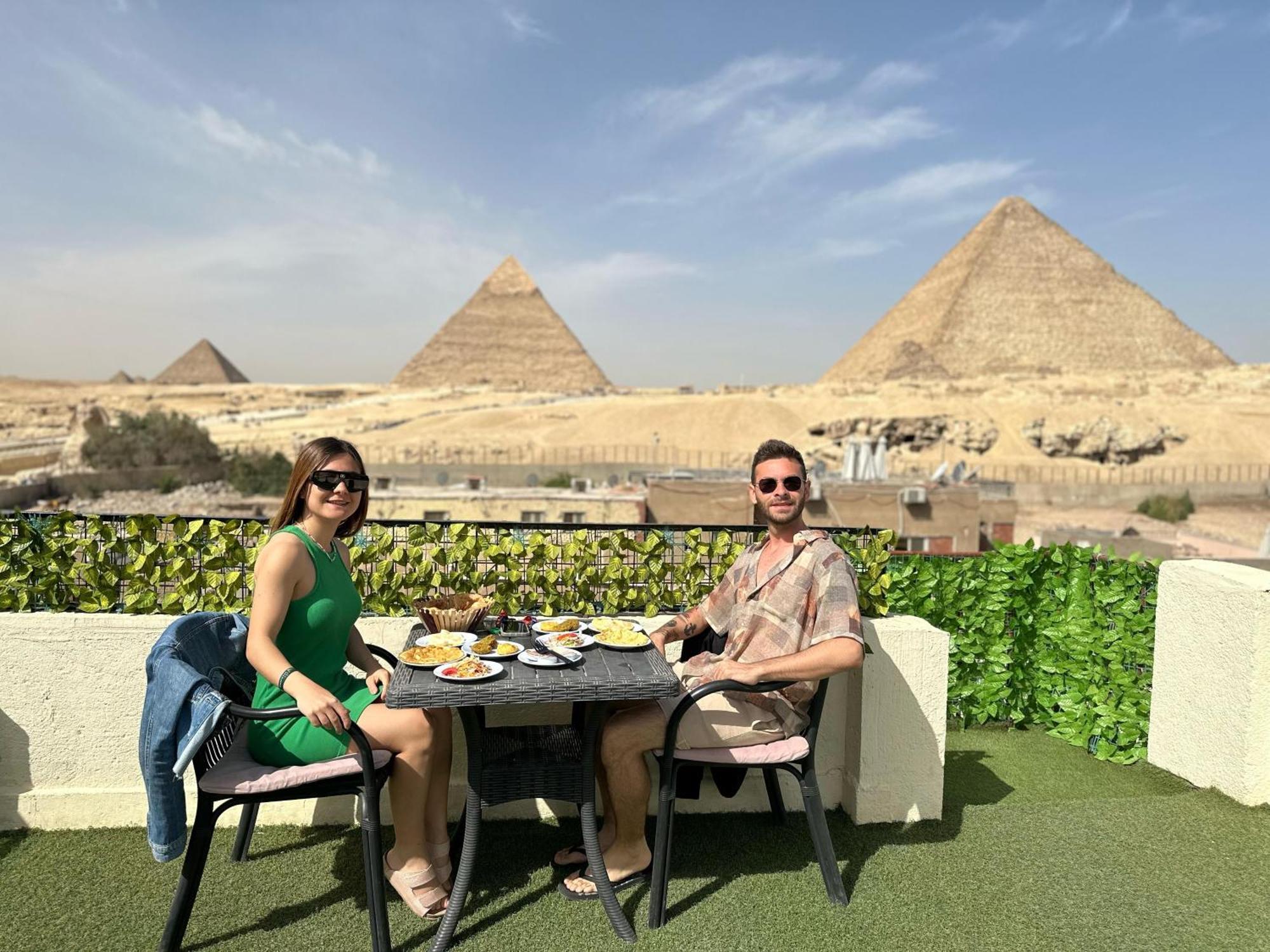 Solima Pyramids View Kafret el-Gabal المظهر الخارجي الصورة