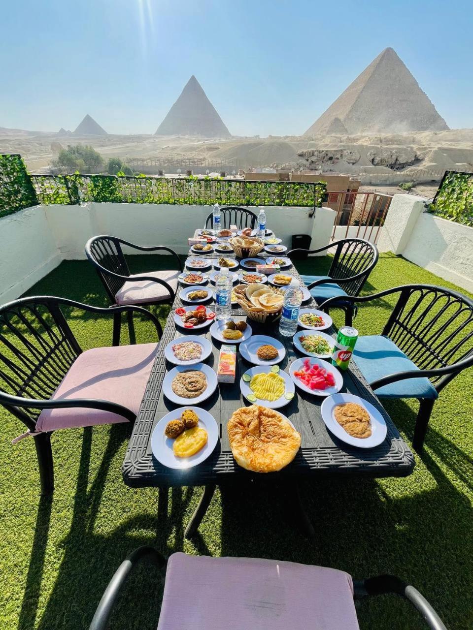 Solima Pyramids View Kafret el-Gabal المظهر الخارجي الصورة